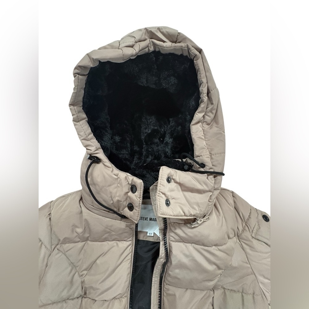 Steve Madden Tan Puffer Jacket - Picture 8 of 11
